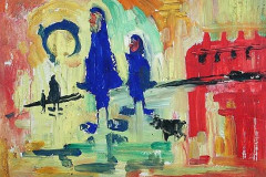 two-shawls-rain-and-dog-greenhough-street